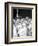 Cheerleaders at the Minnesota- Iowa Game, Minneapolis, Minnesota, November 1960-Francis Miller-Framed Photographic Print