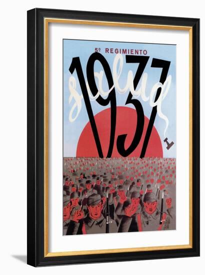 Cheers for the 5th Regiment-Garay-Framed Art Print