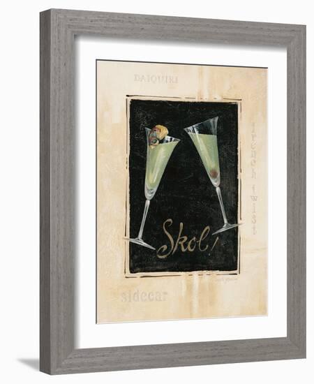 Cheers! III-Pamela Gladding-Framed Art Print