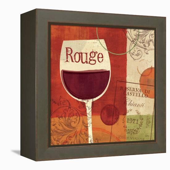 Cheers! Rouge-Veronique Charron-Framed Stretched Canvas