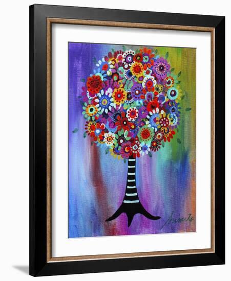 Cheery Tree Of Life-Prisarts-Framed Giclee Print