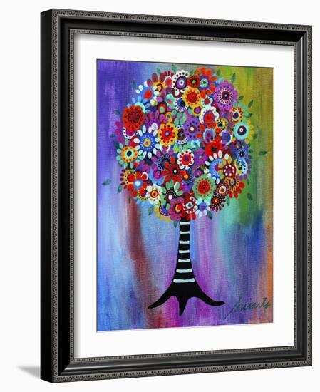 Cheery Tree Of Life-Prisarts-Framed Giclee Print