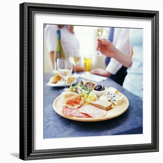 Cheese And Meats-David Munns-Framed Premium Photographic Print