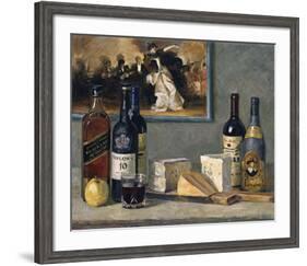 Cheese and Wine-Valeriy Chuikov-Framed Premium Giclee Print