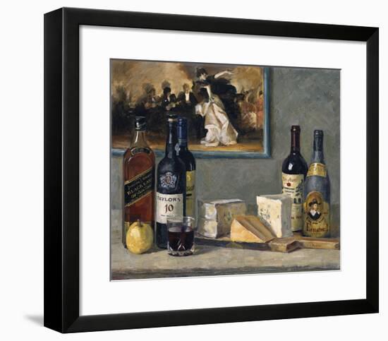 Cheese and Wine-Valeriy Chuikov-Framed Premium Giclee Print