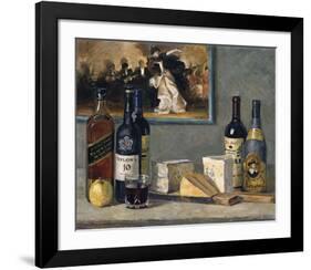 Cheese and Wine-Valeriy Chuikov-Framed Premium Giclee Print