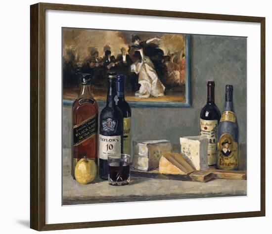 Cheese and Wine-Valeriy Chuikov-Framed Premium Giclee Print