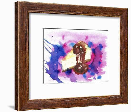Cheese Cake-Wolf Heart Illustrations-Framed Giclee Print
