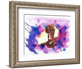 Cheese Cake-Wolf Heart Illustrations-Framed Giclee Print