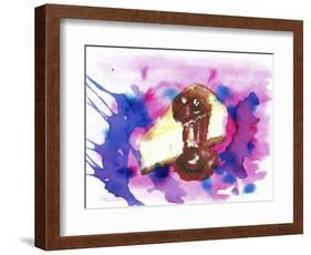 Cheese Cake-Wolf Heart Illustrations-Framed Giclee Print