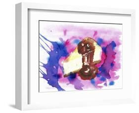Cheese Cake-Wolf Heart Illustrations-Framed Giclee Print