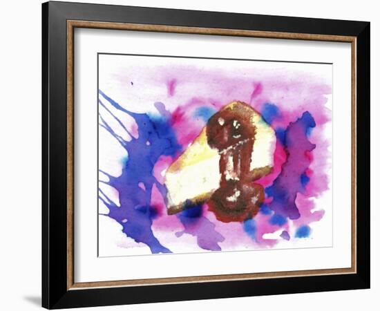 Cheese Cake-Wolf Heart Illustrations-Framed Giclee Print