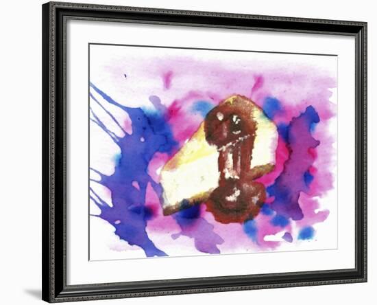 Cheese Cake-Wolf Heart Illustrations-Framed Giclee Print