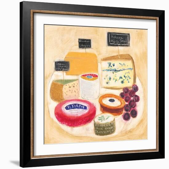 Cheese Plate 2-Maret Hensick-Framed Art Print