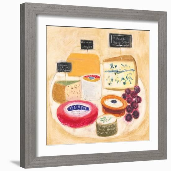 Cheese Plate 2-Maret Hensick-Framed Premium Giclee Print