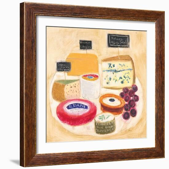 Cheese Plate 2-Maret Hensick-Framed Premium Giclee Print