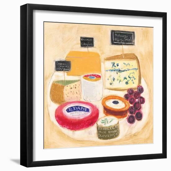 Cheese Plate 2-Maret Hensick-Framed Premium Giclee Print