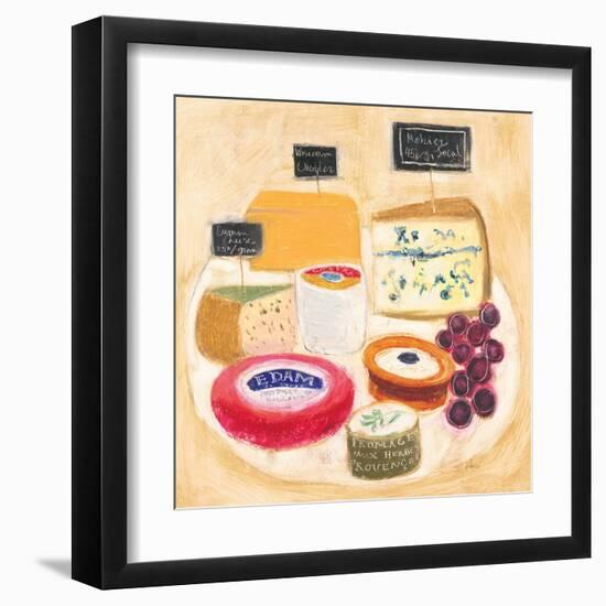 Cheese Plate 2-Maret Hensick-Framed Art Print