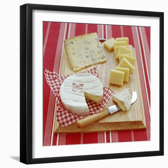 Cheese Selection-David Munns-Framed Premium Photographic Print