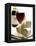 Cheese Still Life with Red Wine-Alena Hrbkova-Framed Premier Image Canvas