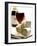 Cheese Still Life with Red Wine-Alena Hrbkova-Framed Photographic Print