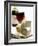 Cheese Still Life with Red Wine-Alena Hrbkova-Framed Photographic Print