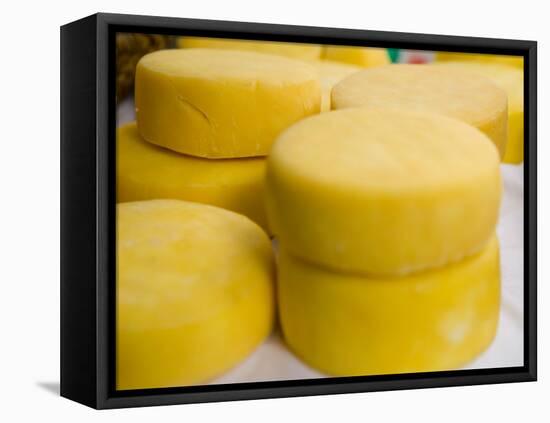 Cheese, Trogir, Croatia-Russell Young-Framed Premier Image Canvas