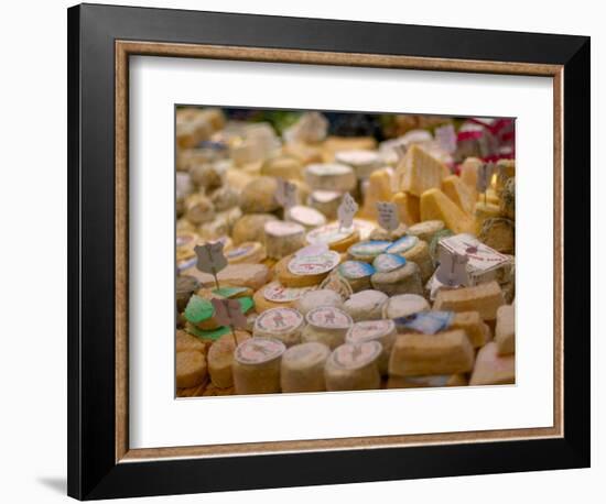 Cheese Variety, Paris, France-Lisa S. Engelbrecht-Framed Photographic Print