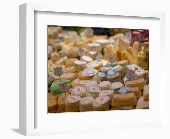 Cheese Variety, Paris, France-Lisa S. Engelbrecht-Framed Photographic Print