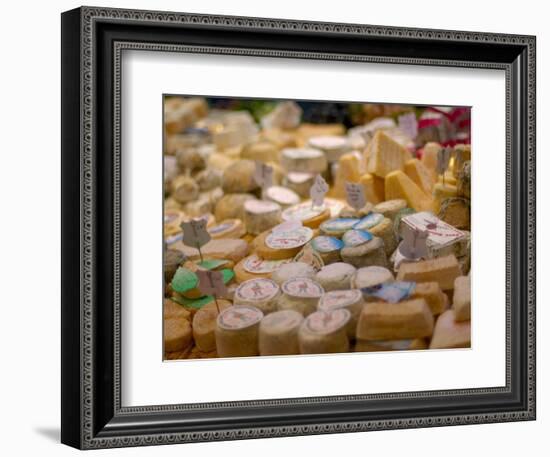 Cheese Variety, Paris, France-Lisa S. Engelbrecht-Framed Photographic Print