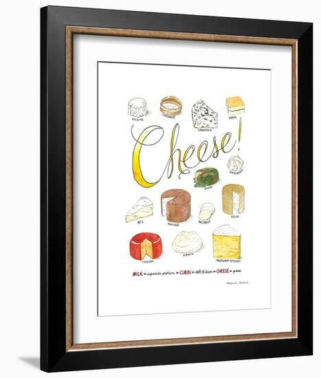 Cheese-Marcella Kriebel-Framed Art Print