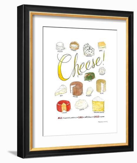 Cheese-Marcella Kriebel-Framed Art Print