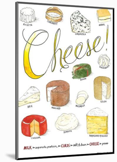 Cheese-Marcella Kriebel-Mounted Giclee Print