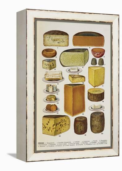 Cheese-Isabella Beeton-Framed Premier Image Canvas