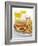 Cheeseburger And Chips-David Munns-Framed Photographic Print