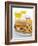 Cheeseburger And Chips-David Munns-Framed Photographic Print