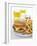 Cheeseburger And Chips-David Munns-Framed Photographic Print