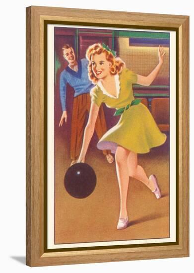 Cheesecake Bowling-null-Framed Stretched Canvas