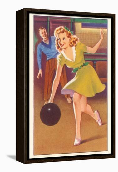 Cheesecake Bowling-null-Framed Stretched Canvas