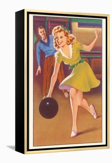 Cheesecake Bowling-null-Framed Stretched Canvas