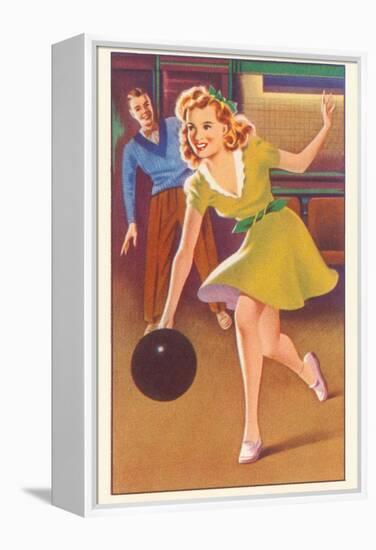 Cheesecake Bowling-null-Framed Stretched Canvas