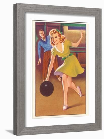 Cheesecake Bowling-null-Framed Art Print