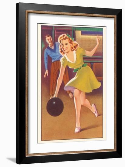 Cheesecake Bowling-null-Framed Art Print