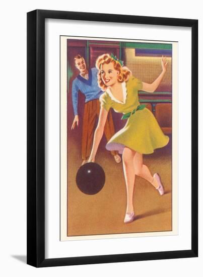 Cheesecake Bowling-null-Framed Art Print