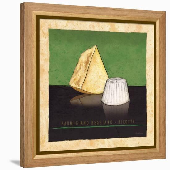 Cheeses I-Andrea Laliberte-Framed Stretched Canvas