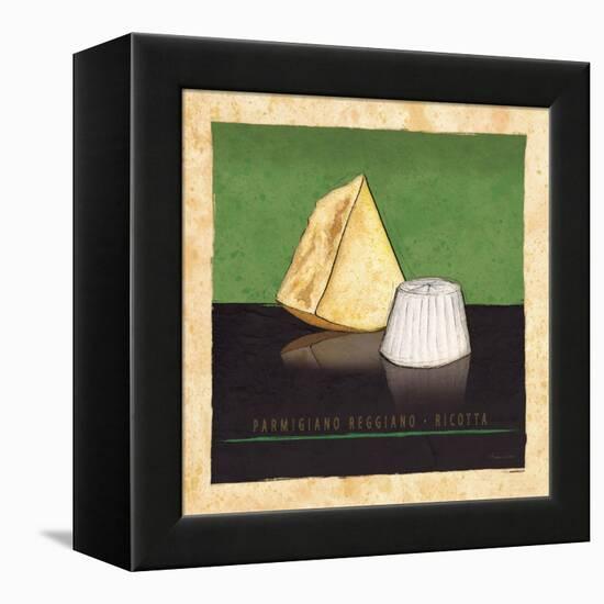 Cheeses I-Andrea Laliberte-Framed Stretched Canvas