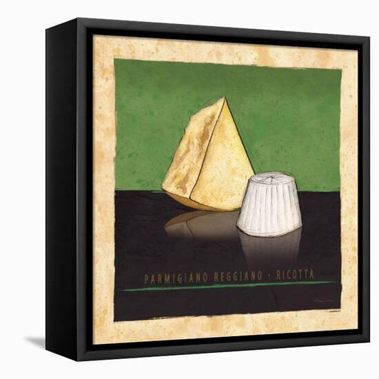 Cheeses I-Andrea Laliberte-Framed Stretched Canvas