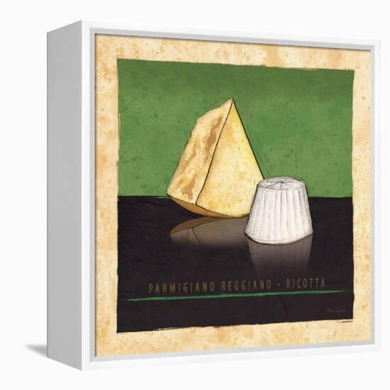 Cheeses I-Andrea Laliberte-Framed Stretched Canvas