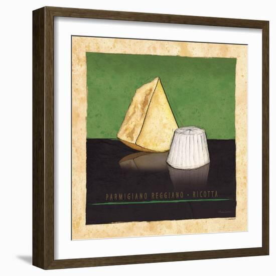 Cheeses I-Andrea Laliberte-Framed Art Print
