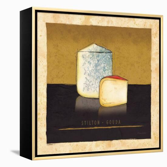 Cheeses II-Andrea Laliberte-Framed Stretched Canvas